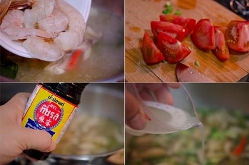 Cách nấu món canh Tom Yum Goong nóng hổi thơm phức