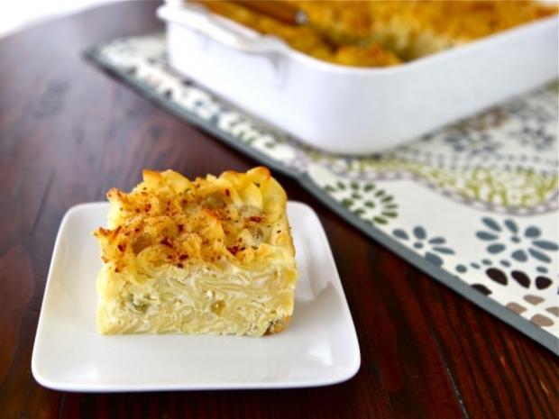 Lokshen Kugel - món bánh ngọt làm từ mì