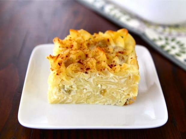 Lokshen Kugel - món bánh ngọt làm từ mì