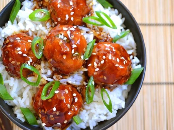 Thịt viên xốt Teriyaki