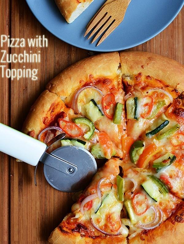 Tự làm pizza rau củ thơm ngon ít béo